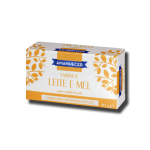 Amanhecer Sabonete Leite e Mel 90g Amanhecer Sabonete Leite e Mel 90g