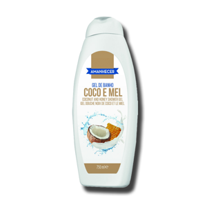 Amanhecer Gel de Banho Coco E Mel 750ml