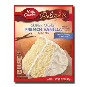 Betty Crocker Super Moist French Vanilla Cake Mix 432g