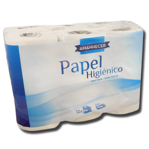 Amanhecer Papel Higiénico Folha Dupla 12 Rolos Amanhecer Papel Higiénico Folha Dupla 12 Rolos