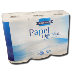 Amanhecer Papel Higiénico Folha Dupla 12 Rolos