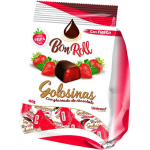 Uniconf Bon roll Choconolas Morango 80g Uniconf Bon roll Choconolas Morango 80g