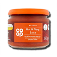 Coop Hot & Fiery Salsa 295g
