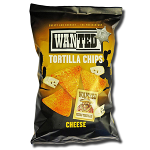 Wanted Tortilla Chips With Cheese 150g