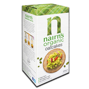 Nairns Organig Oatcakes 250g Nairns Organig Oatcakes 250g
