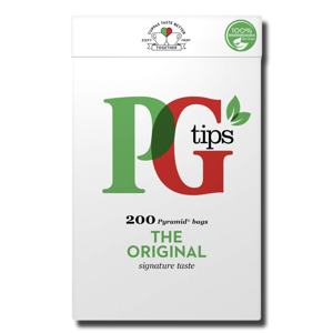 PG Tips 200's Pyramid Bags 580g PG Tips 200's Pyramid Bags 580g
