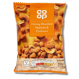 Coop Honey Roasted Peanuts & Cashews 200g 