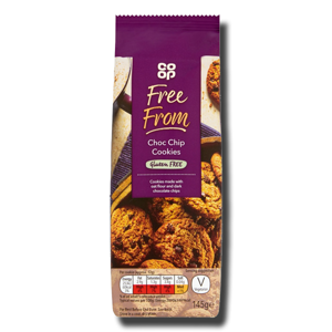Coop Free From Choc Chip Cookies 145g Coop Free From Choc Chip Cookies 145g