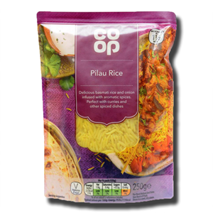 Coop Pilau rice 250g