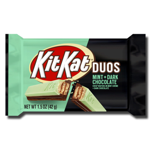Nestlé Kit Kat Duos Mint & Dark Chocolate 42g Nestlé Kit Kat Duos Mint & Dark Chocolate 42g