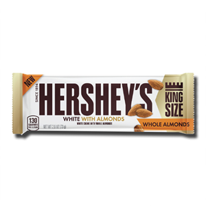 Hershey's White With Whole Almonds 73g