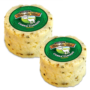 Queijo Cabra Curado Oregãos - Eira da Vila 2x70g Queijo Cabra Curado Oregãos - Eira da Vila 2x70g