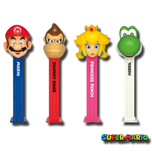 Pez Candy & Dispenser Super Mario 24.7g
