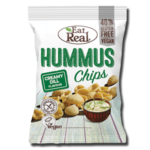 Eat Real Hummus Creamy Dill Chips 45g