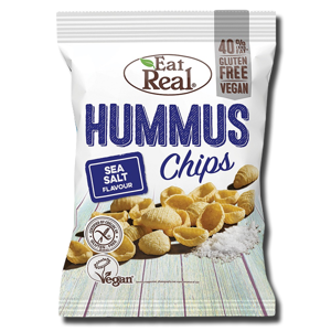 Eat Real Hummus Chips Sea Salt 45g