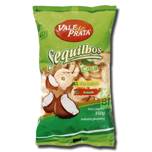 Vale do Prata Sequilhos Sabor a Côco 350g