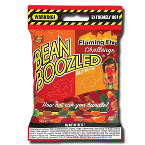 Jelly Belly Bean Boozled Flaming Five bag 54g