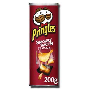 Pringles Smokey Bacon 200g Pringles Smokey Bacon 200g