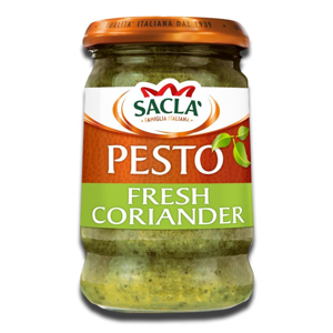 Sacla Italia Pesto Fresh Coriander 190g Sacla Italia Pesto Fresh Coriander 190g