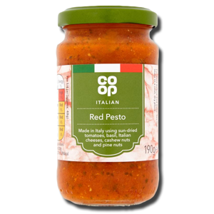 Coop Italian Red Pesto 190g Coop Italian Red Pesto 190g