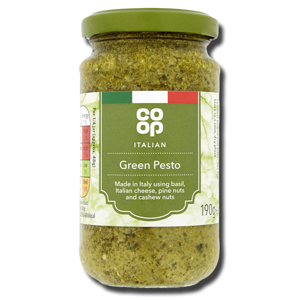Coop Italian Green Pesto 190g Coop Italian Green Pesto 190g