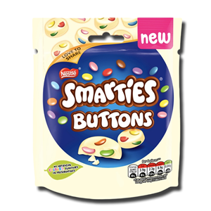Nestlé Smarties Buttons White Chocolate 30g