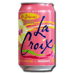 La Croix Sparkling Water HiBiscus 355ml La Croix Sparkling Water HiBiscus 355ml