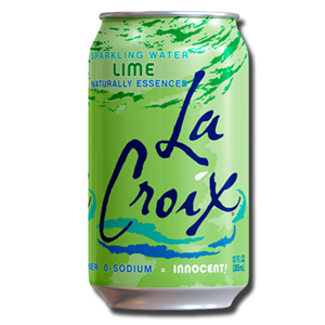 La Croix Sparkling Water Lime 355ml