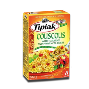 Tipiak Couscous with Tomatoes and Provencal Herbs 250g Tipiak Couscous with Tomatoes and Provencal Herbs 250g