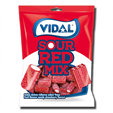 Vidal Gomas Sour Red Mix 100g