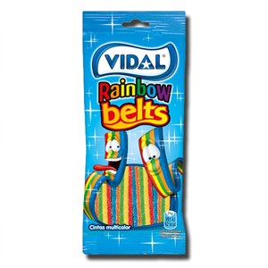 Vidal Gomas Rainbow Sour Belts 90g