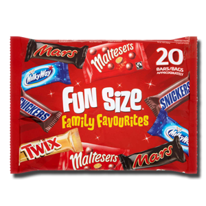 Mars Fun Size Family Favourites 358g