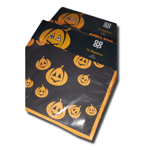Coop Hallowen 16 Fun Napkins 33x33cm Coop Hallowen 16 Fun Napkins 33x33cm