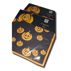 Coop Hallowen 16 Fun Napkins 33x33cm