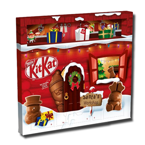 Nestlé Kit Kat Santa Milk Chocolate Advent Calendar 195g
