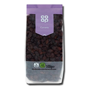 Coop Currants Dried 500g