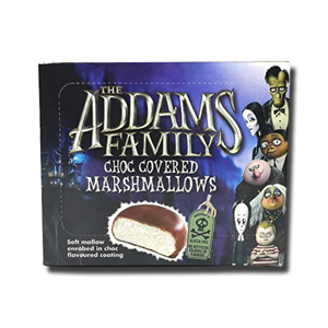 Rose The Addams Family Choc Covered Mallows 150g Rose The Addams Family Choc Covered Mallows 150g
