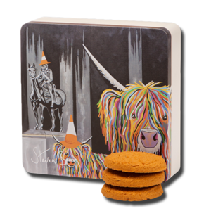 Dean's Butter Stem Ginger Cookies Geordie McCoo Tin 150g Dean's Butter Stem Ginger Cookies Geordie McCoo Tin 150g