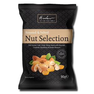 Hider Roasted and Salted Nut Selection 90g Hider Roasted and Salted Nut Selection 90g