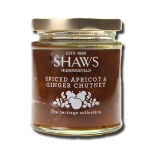 Shaws Spiced Apricot & Ginger Chutney 200g Shaws Spiced Apricot & Ginger Chutney 200g