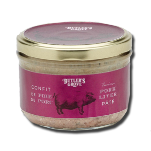 Butler's Grove French Pates Farmhouse Pork Liver Pate 180g Butler's Grove French Pates Farmhouse Pork Liver Pate 180g