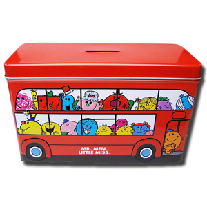 Mr. Men Little Miss Red Buss Mini Chocolate Cookies Tin 150g Mr. Men Little Miss Red Buss Mini Chocolate Cookies Tin 150g
