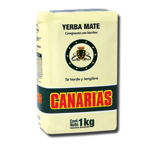 Canarias Yerba Mate Green Tea and Ginger 1Kg Canarias Yerba Mate Green Tea and Ginger 1Kg