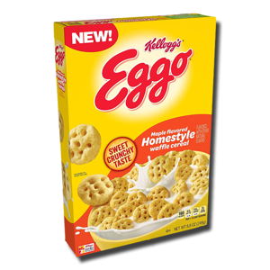 Kellogg's Eggo Maple Flavored Homestyle Waffle Cereal 249g