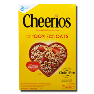 General Mills Cheerios Breakfast Cereal 340g General Mills Cheerios Breakfast Cereal 340g