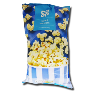 Coop Salted Popcorn 90g Coop Salted Popcorn 90g