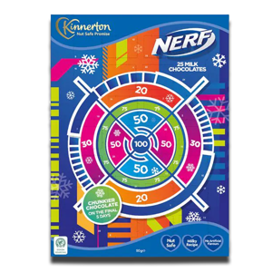 Kinnerton Chocolate Advent Calendar Nerf 90g Kinnerton Chocolate Advent Calendar Nerf 90g