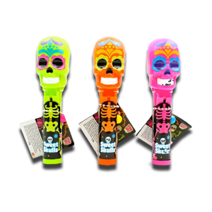 Lollipop Bip Pop-up Halloween Skulls Tikkari 10g Lollipop Bip Pop-up Halloween Skulls Tikkari 10g