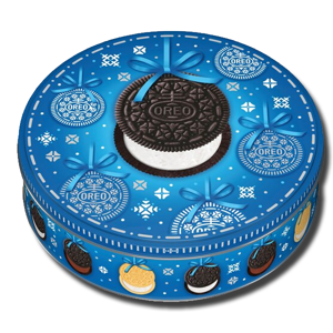 Oreo Assortment Christmas Biscuits Tin 396g Oreo Assortment Christmas Biscuits Tin 396g