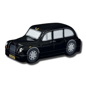 The London Black Taxi with English Shortbread Biscuits 100g
